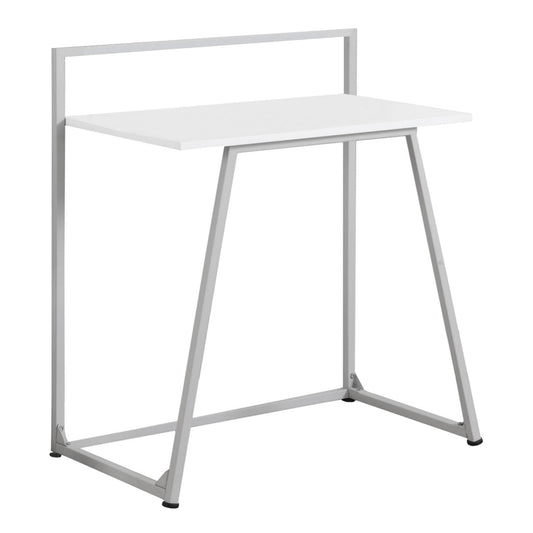 17.75inches x 29.5inches x 34inches White Mdf Metal  Computer Desk